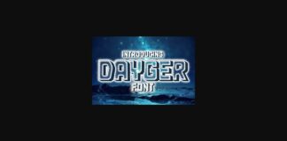 Dayger Font Poster 1