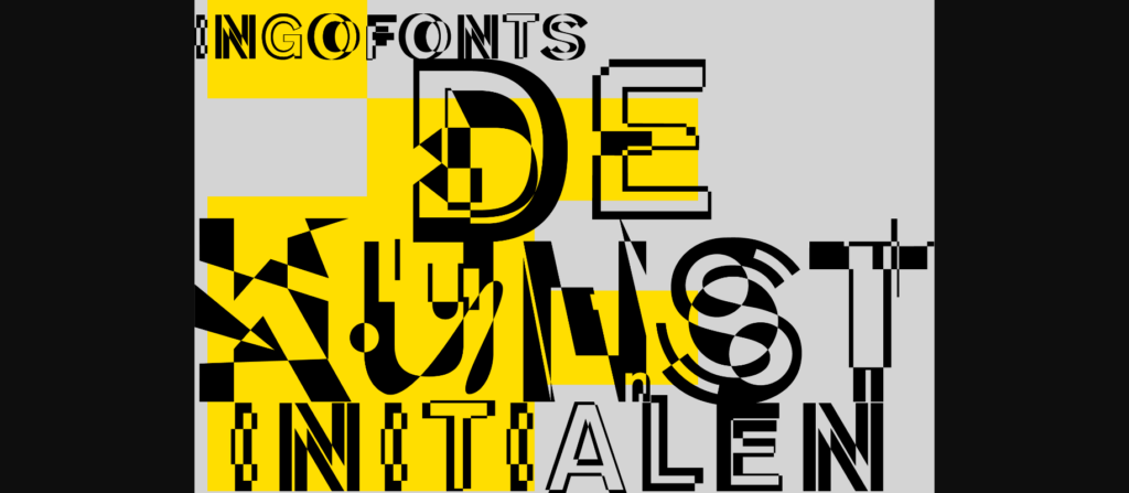 DeKunst Font Poster 3