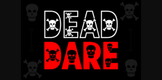 Dead Dare Font Poster 1