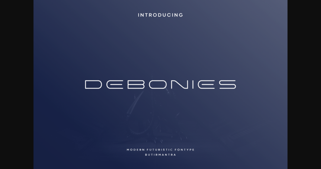 Debonies Font Poster 3