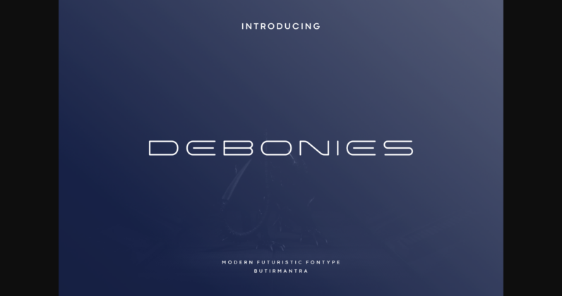 Debonies Font Poster 1