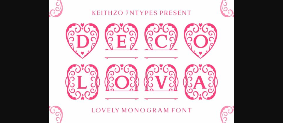 Deco Lova Font Poster 3