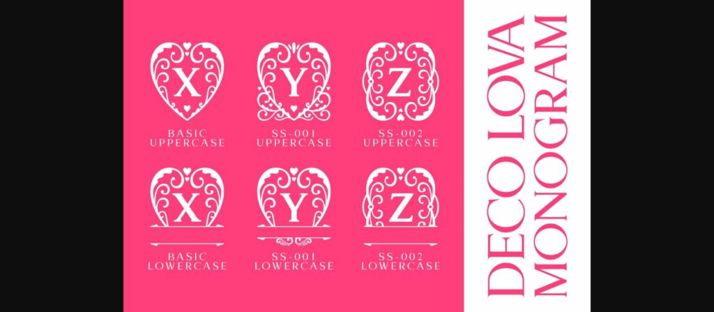 Deco Lova Font Poster 4