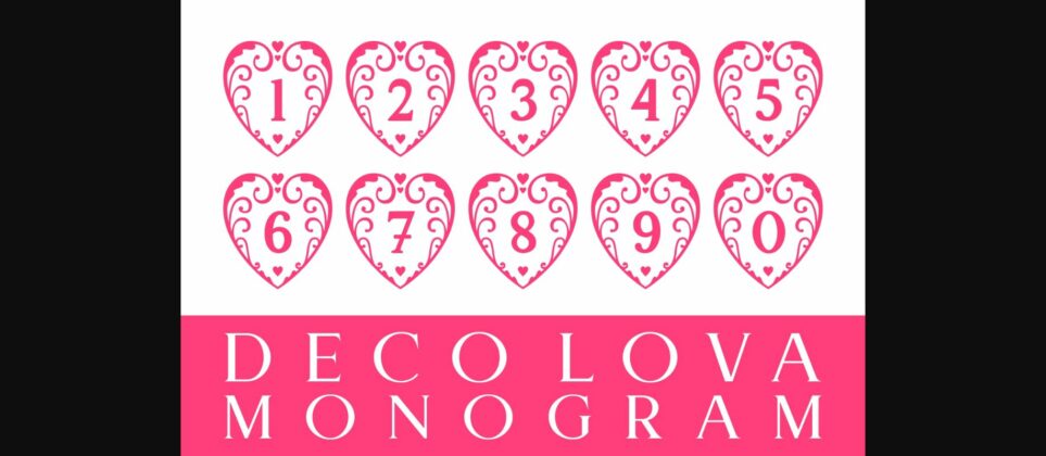 Deco Lova Font Poster 8