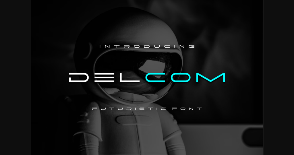 Delcom Font Poster 1