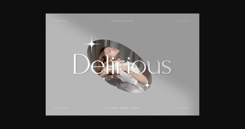 Delirious Font Poster 3