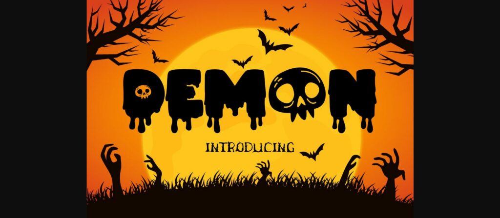 Demon Font Poster 1