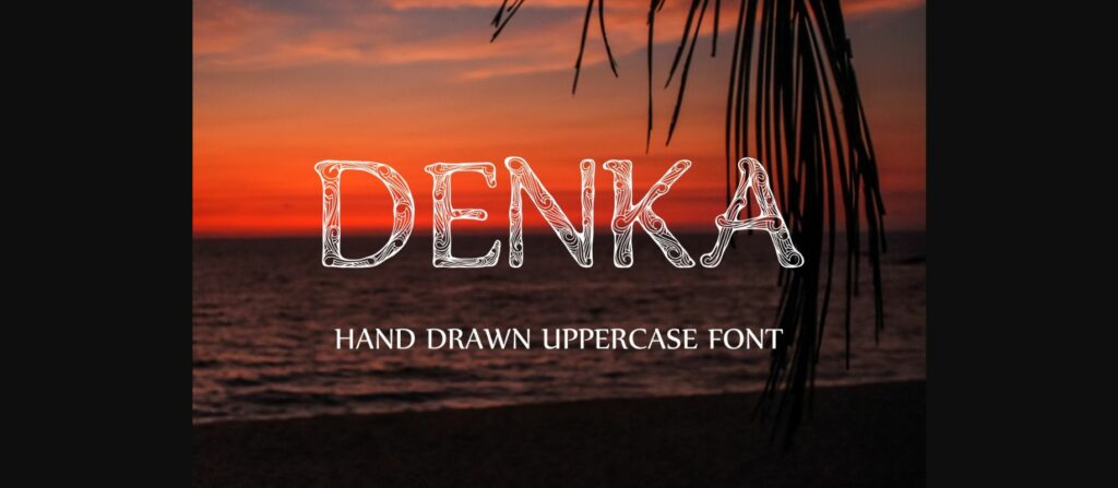 Denka Font Poster 4