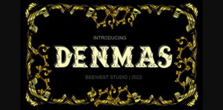 Denmas Font Poster 1