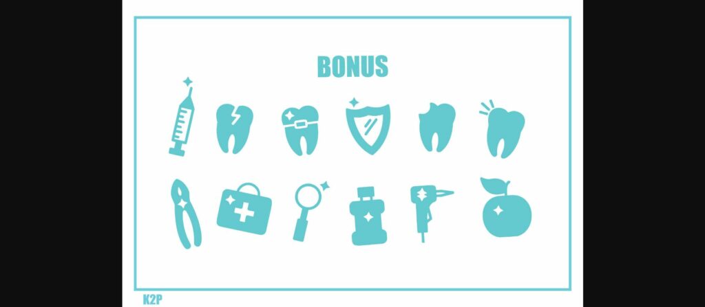 Dental Font Poster 9