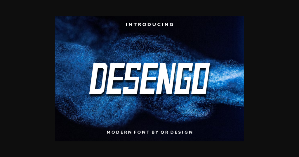 Desango Font Poster 3