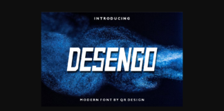 Desango Font Poster 1