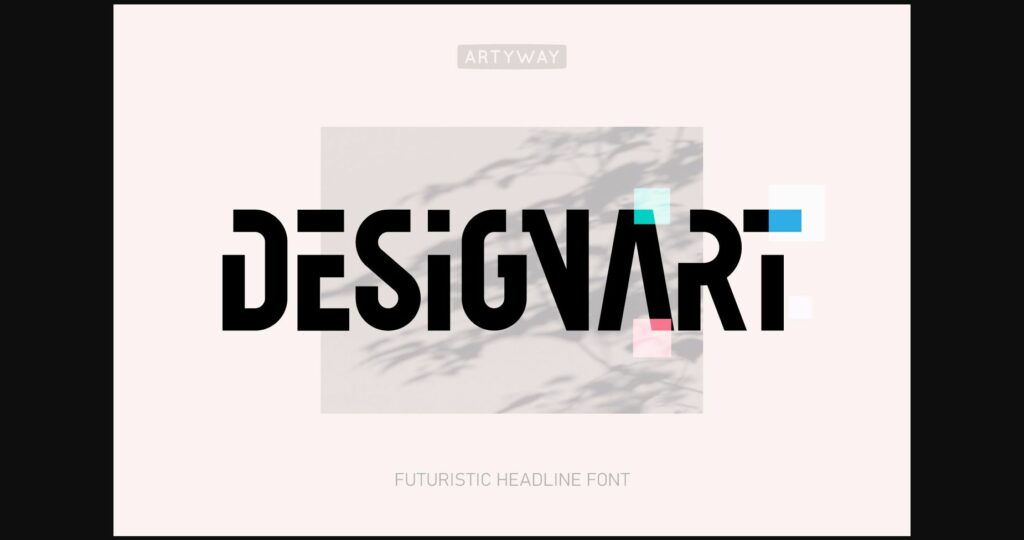 Designart Font Poster 3