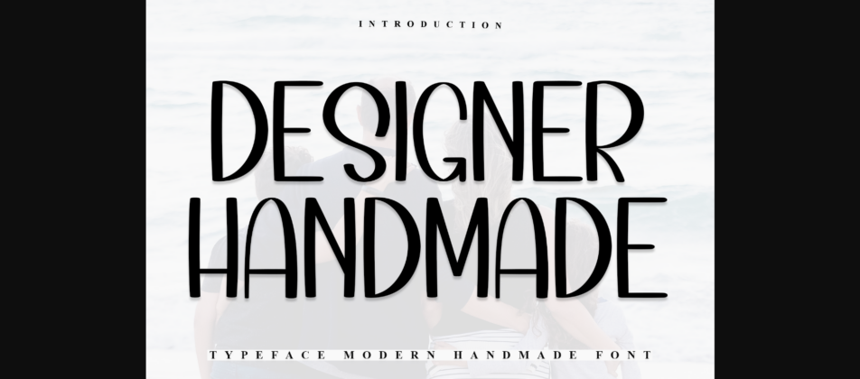 Designer Handmade Font Poster 3