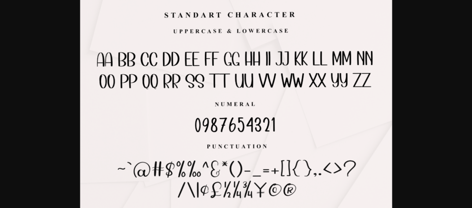 Designer Handmade Font Poster 7