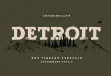 Detroit Font