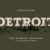 Detroit Font