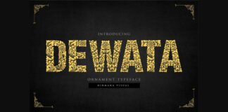 Dewata Font Poster 1