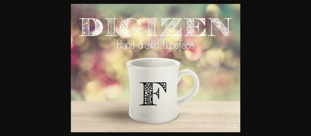 Digizen Font Poster 3