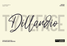 Dillandio Font