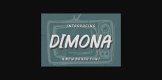 Dimona Font Poster 1