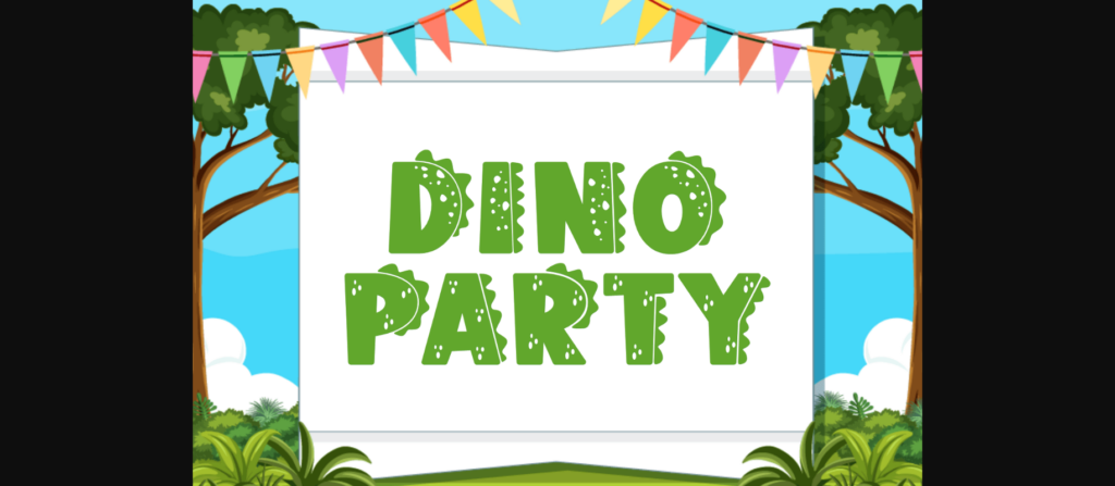 Dino Zack Font Poster 6