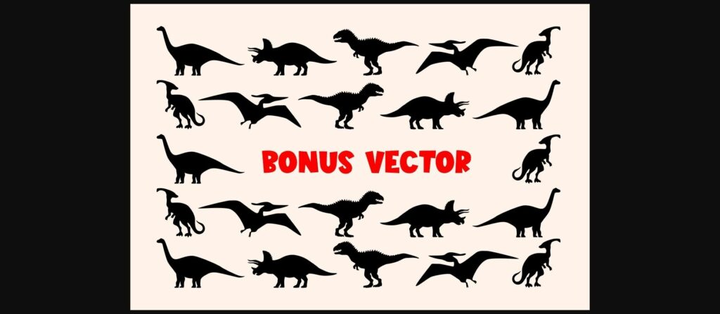 Dinosaur Font Font Poster 9