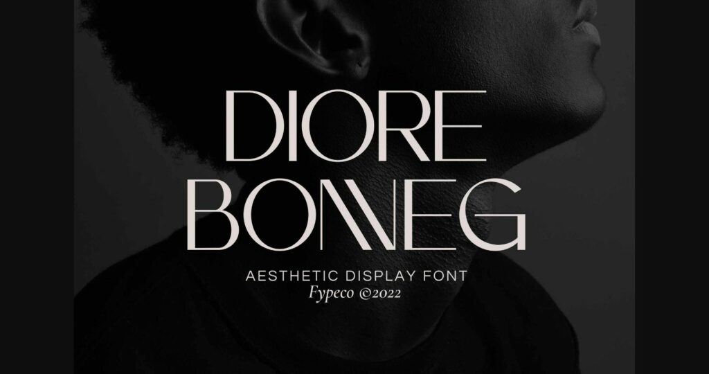 Diore Bonneg Font Poster 1