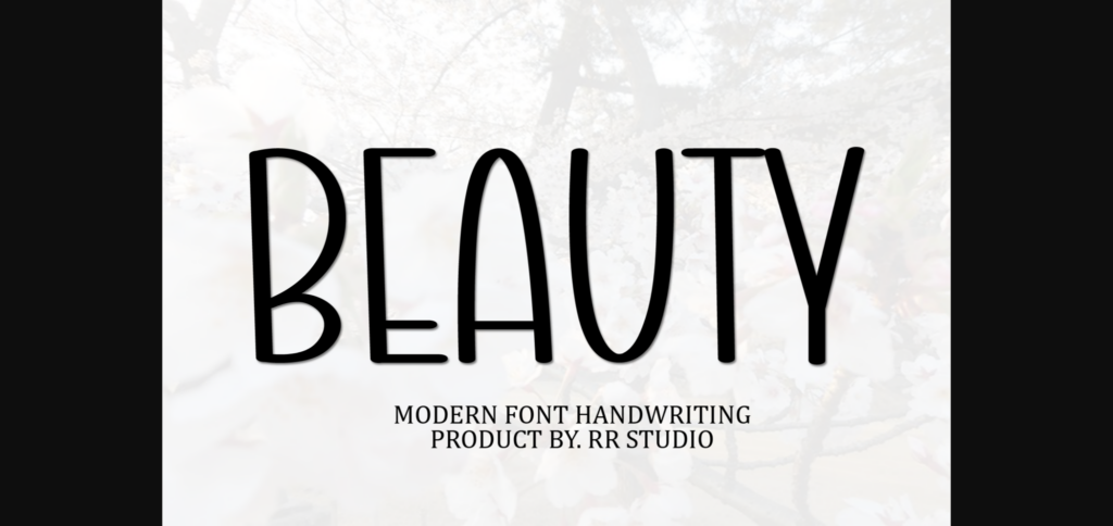 Display Font Poster 6