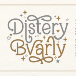 Distery Bvarly Fonts