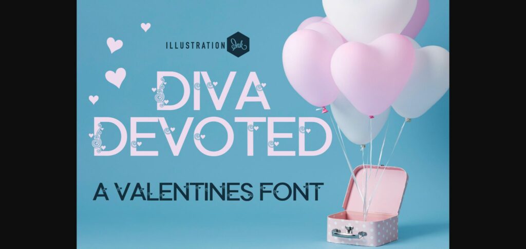 Diva Devoted Font Poster 3