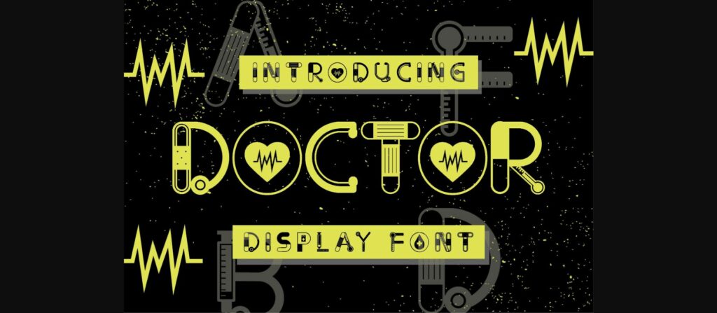 Doctor Font Poster 1