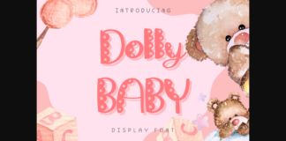 Dolly Baby Style Font Poster 1