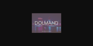 Dolmand Font Poster 1