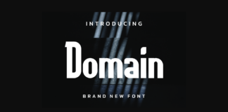 Domain Font Poster 1