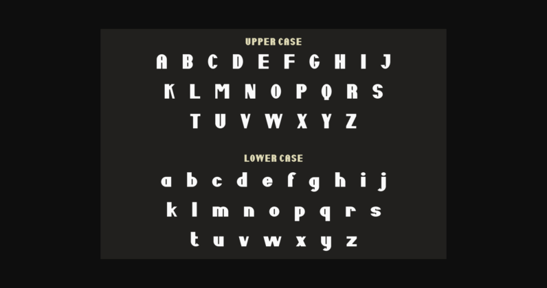 Domynos Font Poster 4