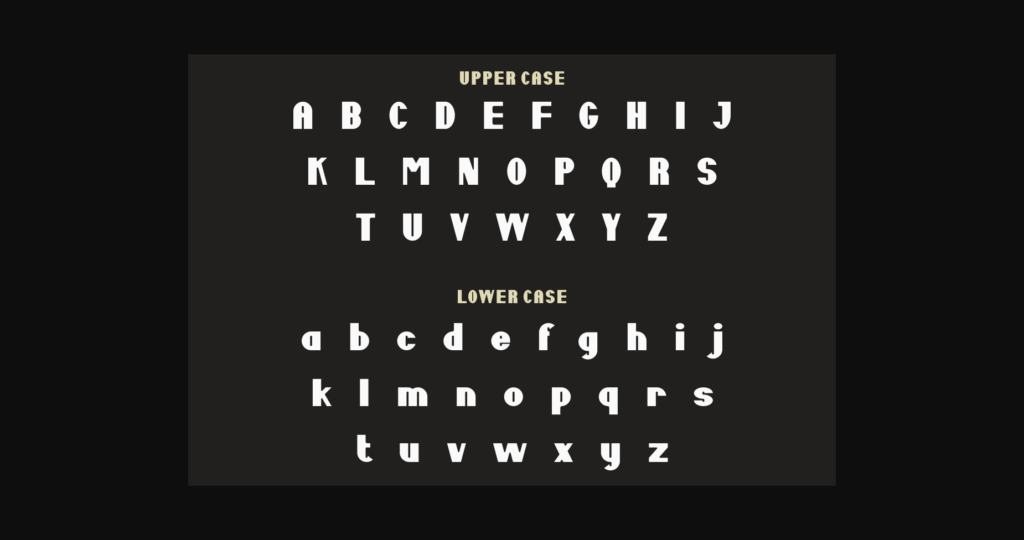 Domynos Font Poster 2