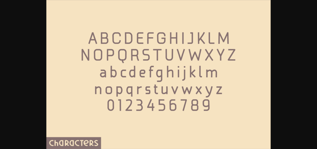 Donut Font Poster 4