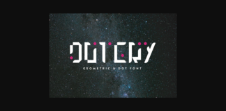 Dotery Font Poster 1