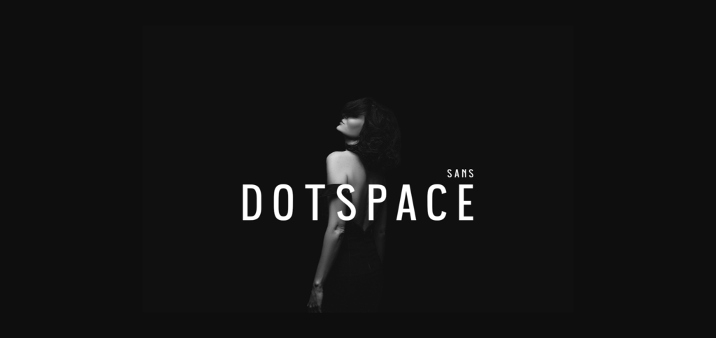 Dotspace Font Poster 3