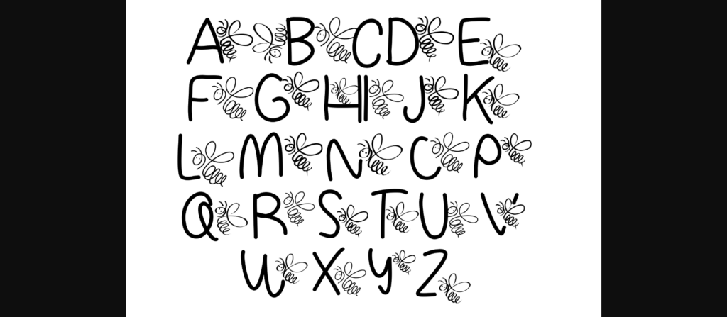 Dragonfly Kid Font Poster 4