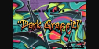 Drak Graffiti Font Poster 1