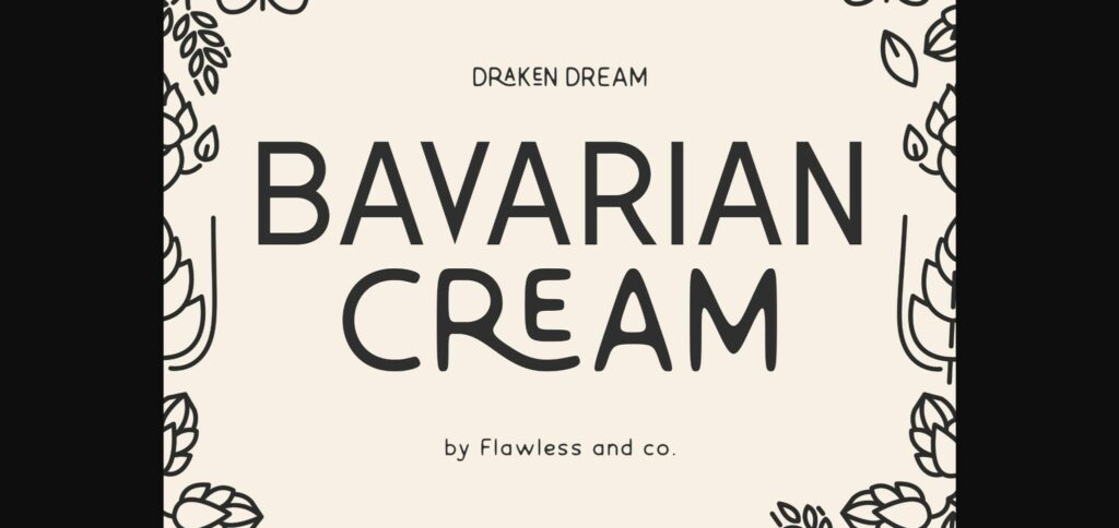 Draken Dream Font Poster 11