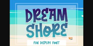 Dream Shore Font Poster 1