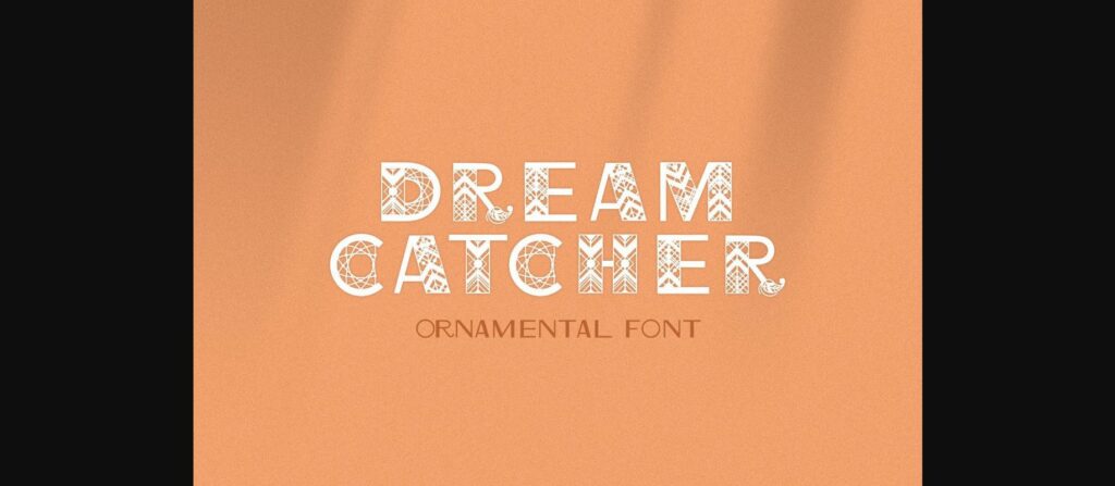 Dreamcatcher Font Poster 3