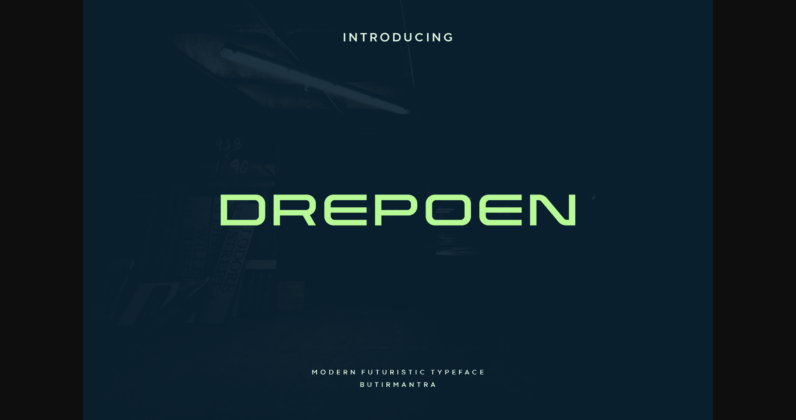 Drepoen Font Poster 3