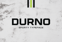 Durno Font Poster 1