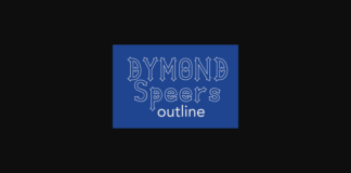 Dymond Speers Outline Font Poster 1