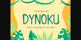 Dynoku Font Poster 1