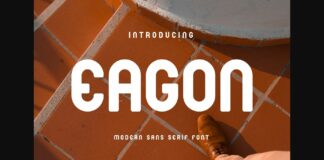 Eagon Font Poster 1